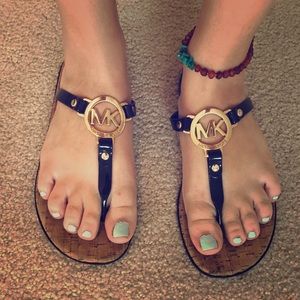 Michael Kors flip flop sandals